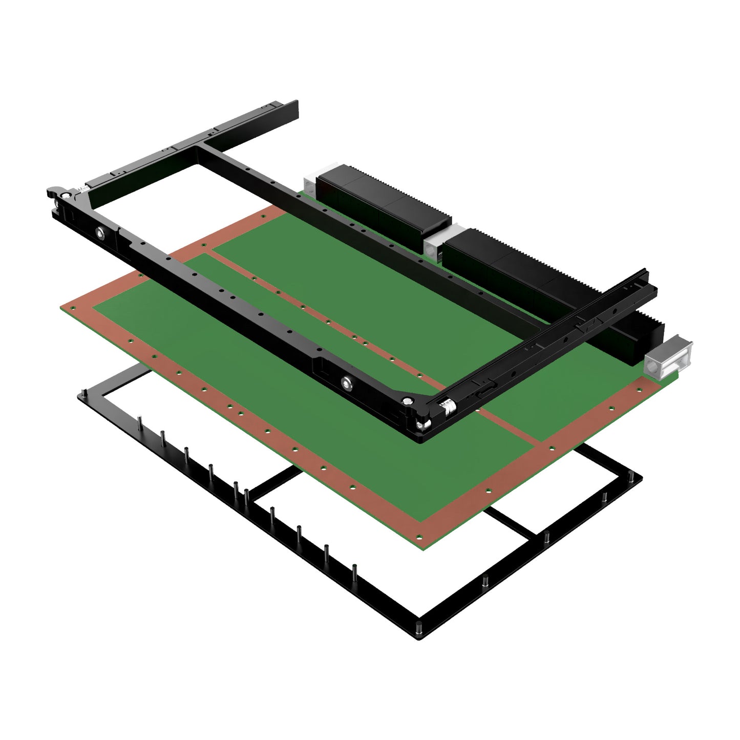 Vita 48.2 6U VPX Development Kit (160mm), ruggedized metal enclosure for embedded computer board