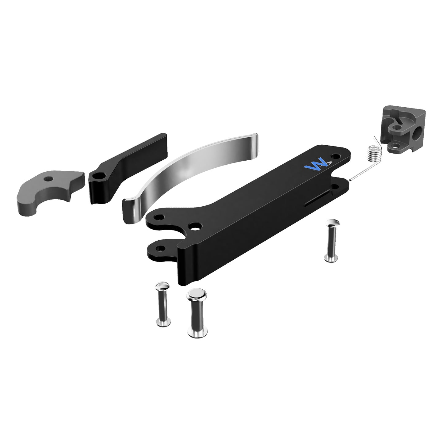 HW3-64-350-225 High Force Wedgelock, segmented long rectulangular hardware component