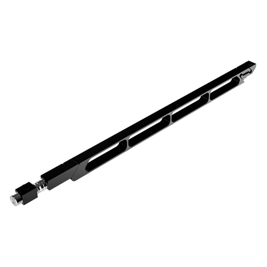 HW3-64-350-225 High Force Wedgelock, segmented long rectulangular hardware component, Black Anodized Finish
