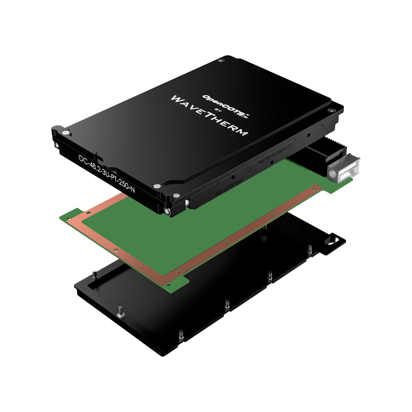 3U VPX Developement Kit for Vita 48.2 160mm, ruggedized metal enclosure for embedded computer board