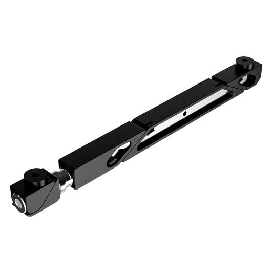SW4-32-270-250 Max Force Big Boss Wedgelock, segmented long rectulangular hardware component, Black Anodized Finish