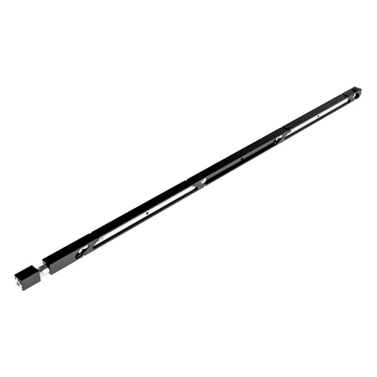 SW5-115-270-250 Max Force Wedgelock, segmented long rectulangular hardware component, Black Anodized Finish