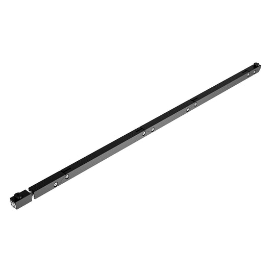 SW5-160-375-375 MAGNUM Wedgelock, segmented long rectulangular hardware component, Black Anodized Finish