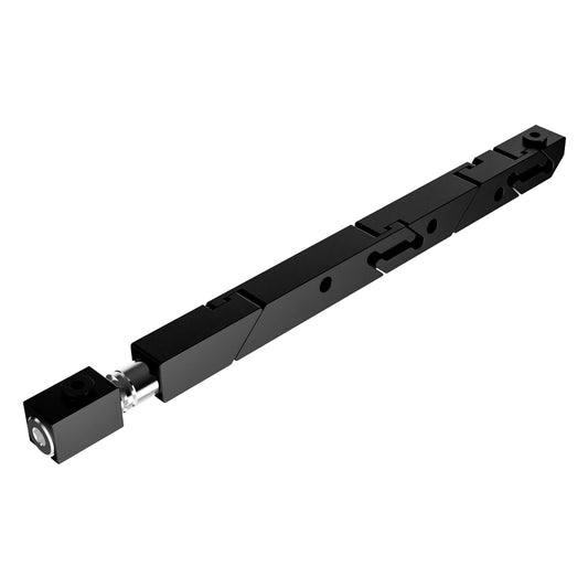 SW5-37-270-250 High Force Wedgelock, segmented long rectulangular hardware component, Black Anodized Finish
