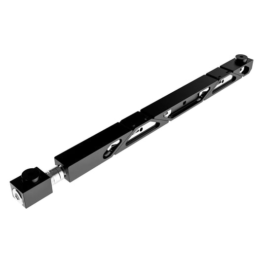 SW5-475-275-300 Max Force Big Boss Belleville #6, segmented long rectulangular hardware component, Black Anodized Finish