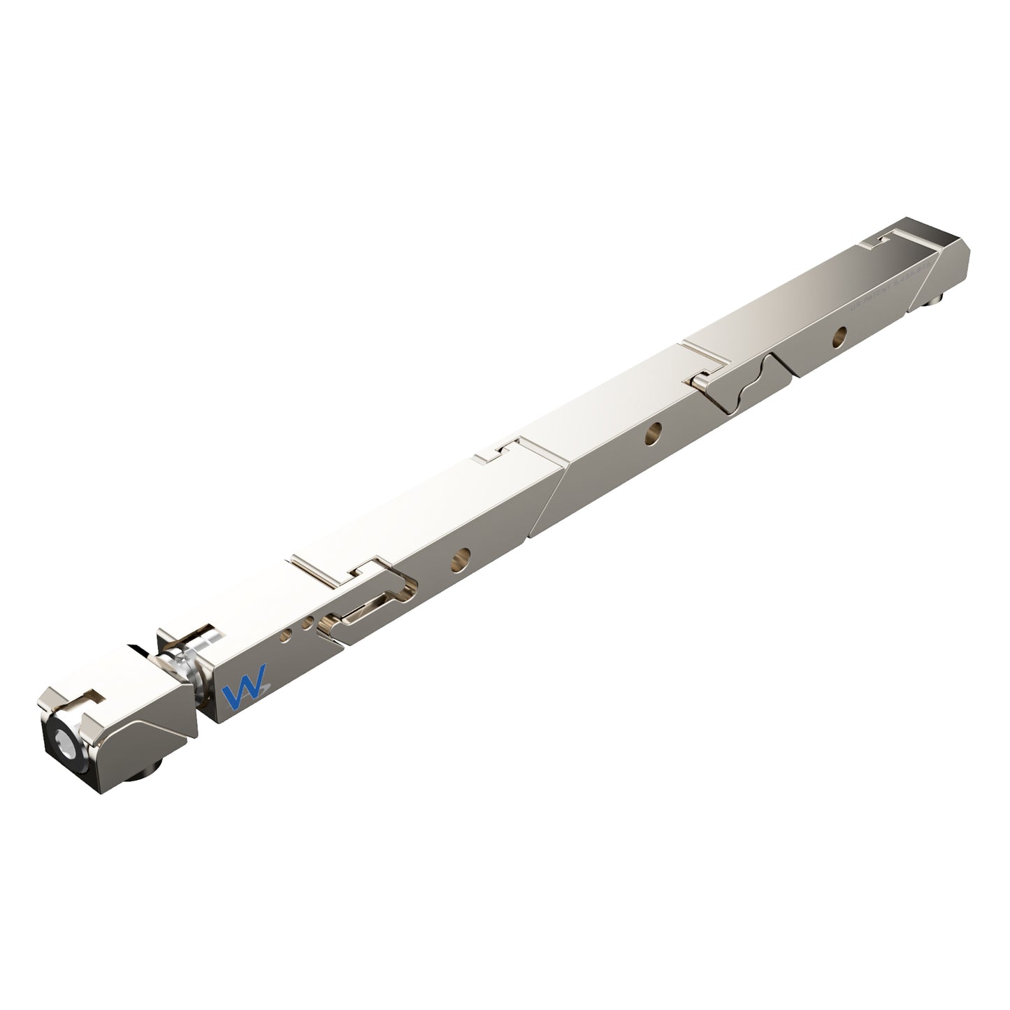 SW7-475-250-300 High Force Big Boss #6 Wedgelock, segmented long rectulangular hardware component, Electroless Nickel Plated