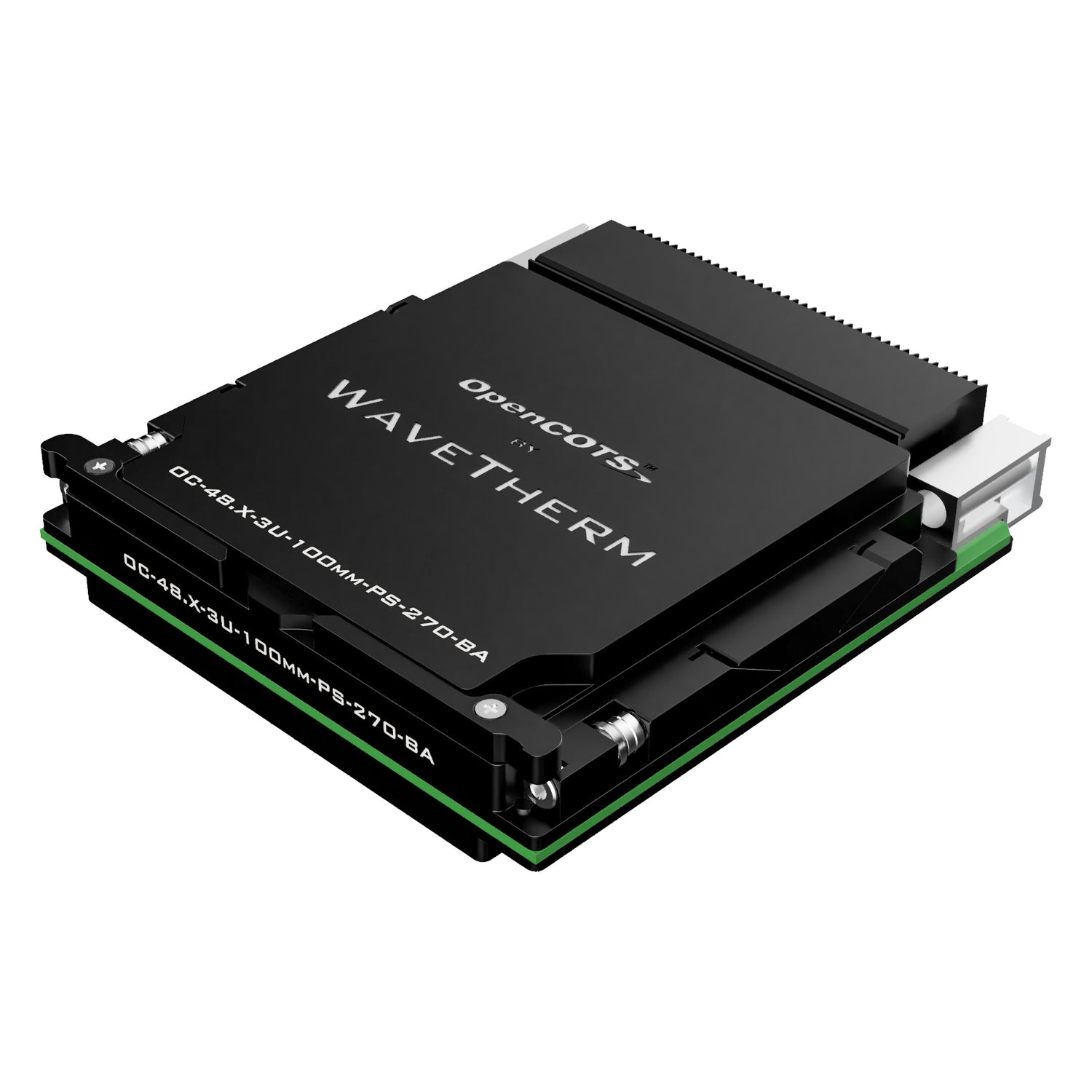 Vita 48.2 3U VPX Development Kit (100mm), ruggedized metal enclosure for embedded computer board 