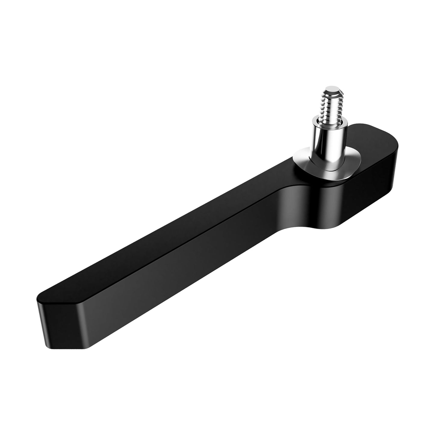 3U Universal Injector/Ejector (#14121), metal handle hardware component for PCB removal, Black Anodized Finish