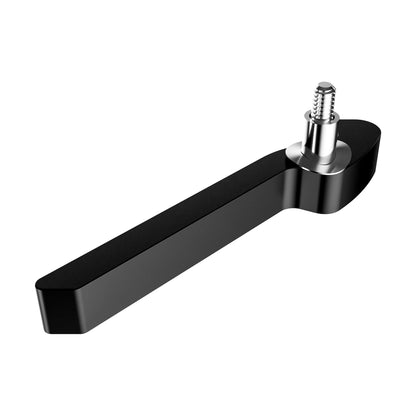 3U Universal Injector/Ejector (#14283), metal handle hardware component for PCB removal, Black Anodized Finish