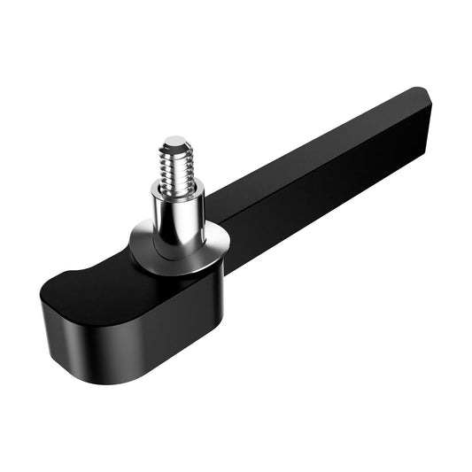 3U Universal Injector/Ejector (#1491), metal handle hardware component for PCB removal, Black Anodized Finish