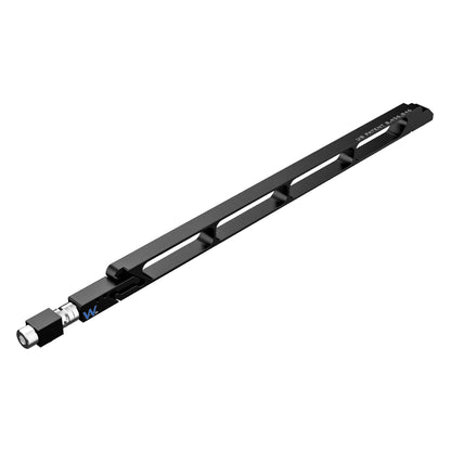 HW3-64-350-225 High Force Wedgelock, segmented long rectulangular hardware component, Black Anodized Finish