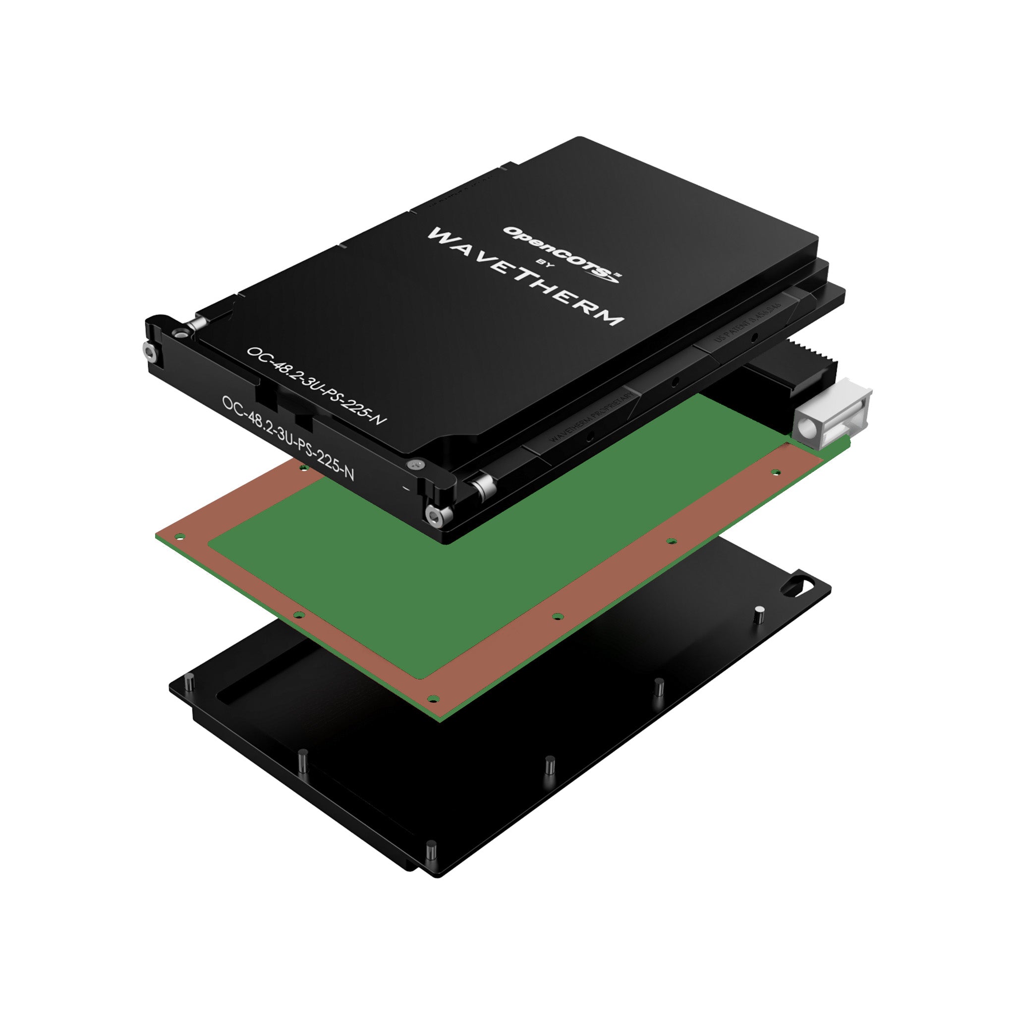 Vita 48.2 3U VPX Standard Heat Frame (160mm Thick PCB)