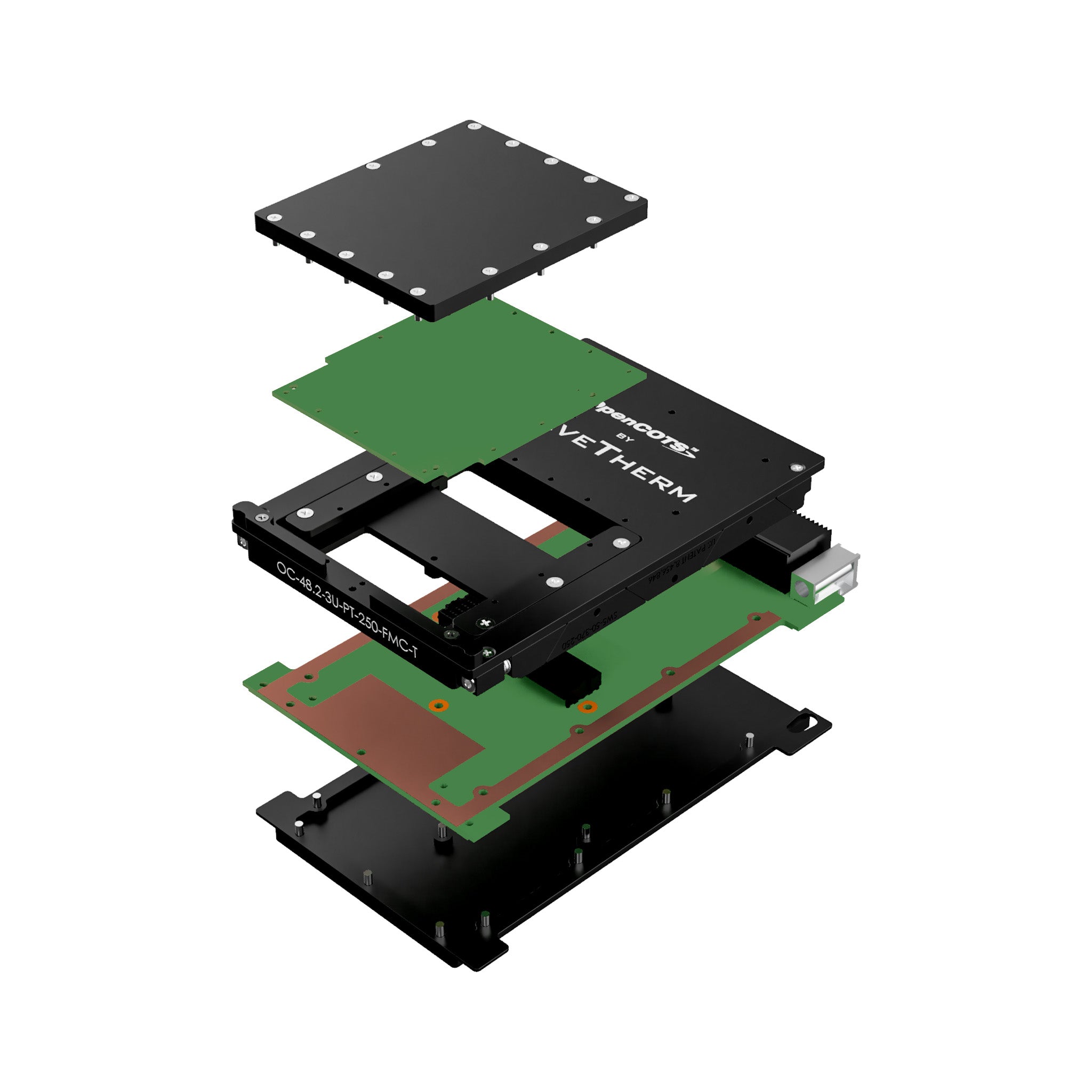 Vita 48.2 3U VPX Standard Heat Frame (160mm Thick PCB)