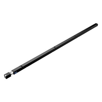 SW5-115-270-250 Max Force Belleville Wedgelock, segmented long rectulangular hardware component, Black Anodized Finish