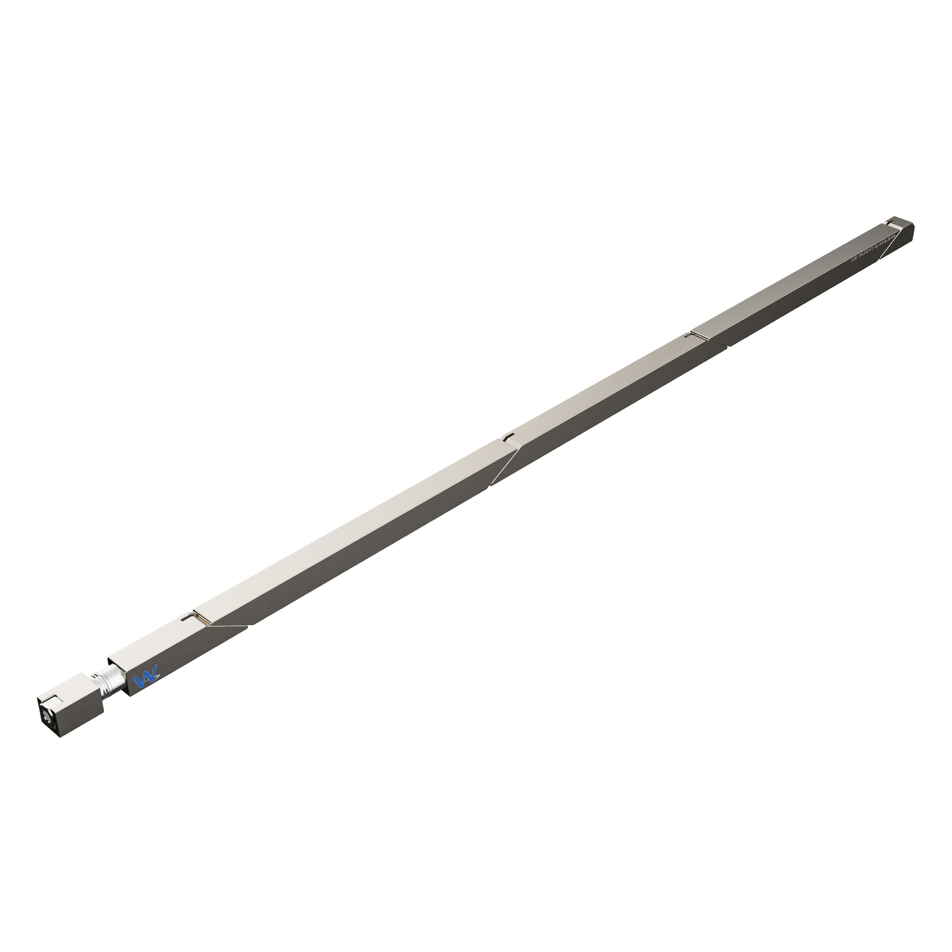 SW5-115-270-250 Max Force Belleville Wedgelock, segmented long rectulangular hardware component, Electroless Nickel Plated