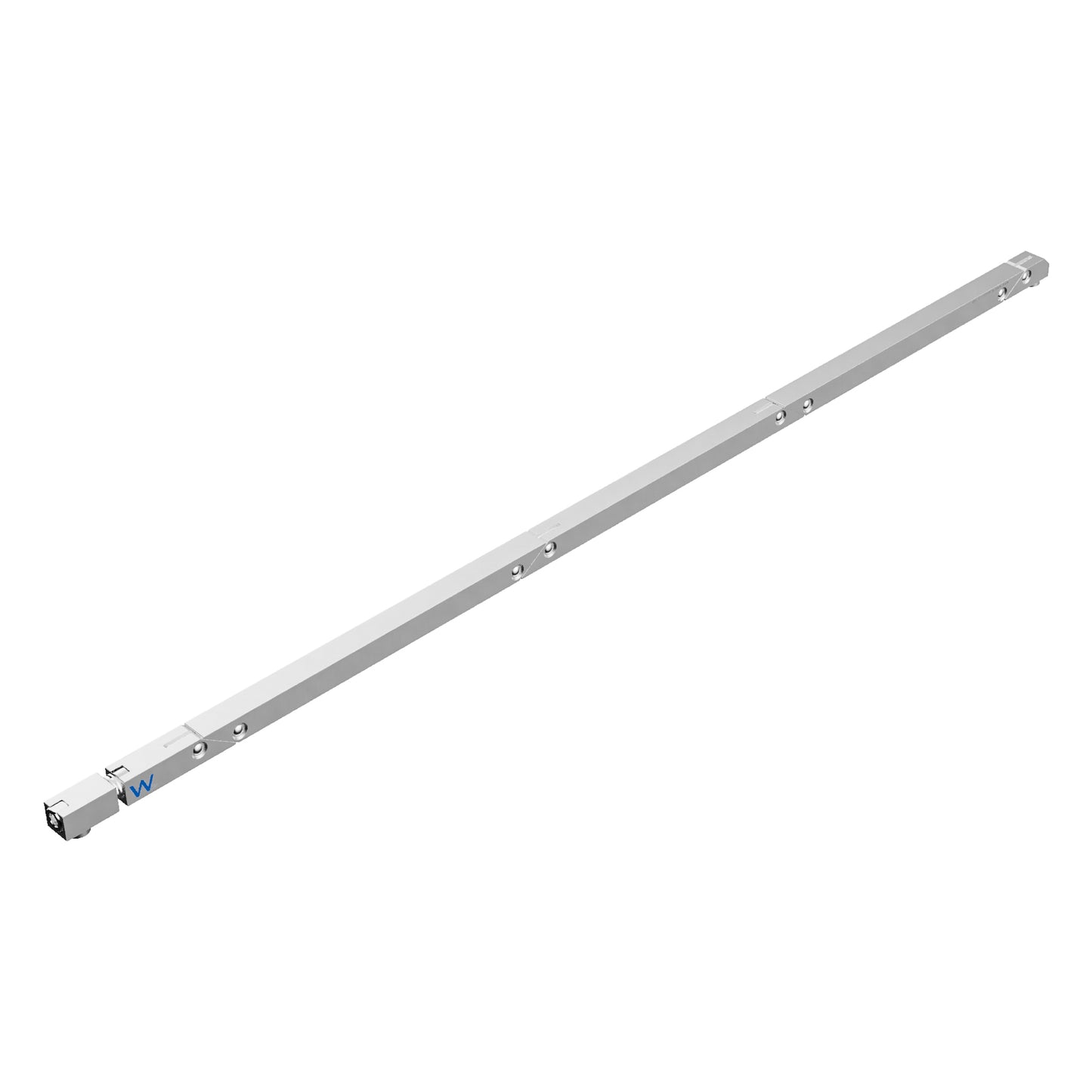 SW5-180-375-375 MAGNUM Wedgelock, segmented long rectulangular hardware component, Clear Chemical Film Finish