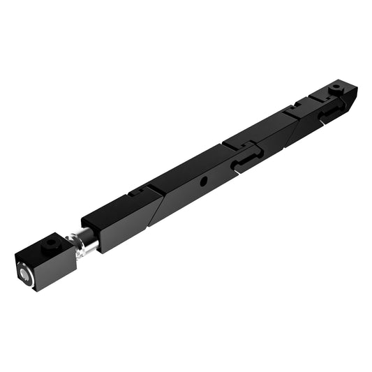 SW5-37-250-250 High Force Belleville Wedgelock, segmented long rectulangular hardware component, Black Anodized Finish