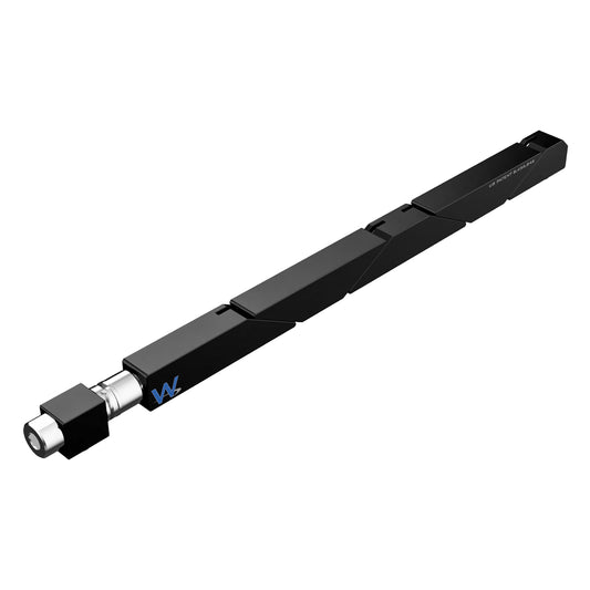 SW5-43-270-225 Max Force Wedgelock, segmented long rectulangular hardware component, Black Anodized Finish