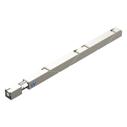 SW5-43-270-250 Max Force Wedgelock, segmented long rectulangular hardware component, Electroless Nickel Plated