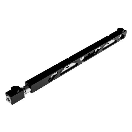 SW5-455-270-250 Max Force Big Boss Wedgelock, segmented long rectulangular hardware component, Black Anodized Finish