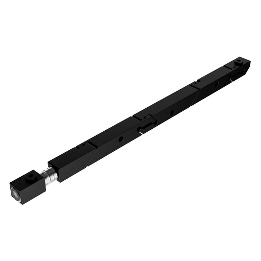 SW5-475-250-250 High Force Belleville Wedgelock, segmented long rectulangular hardware component, Black Anodized Finish