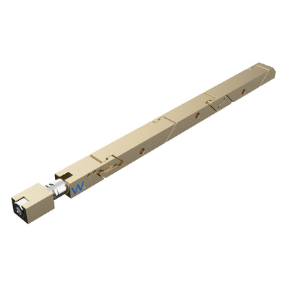 SW5-475-250-300 High Force Belleville Wedgelock, segmented long rectulangular hardware component, Gold Chemical Film Finish