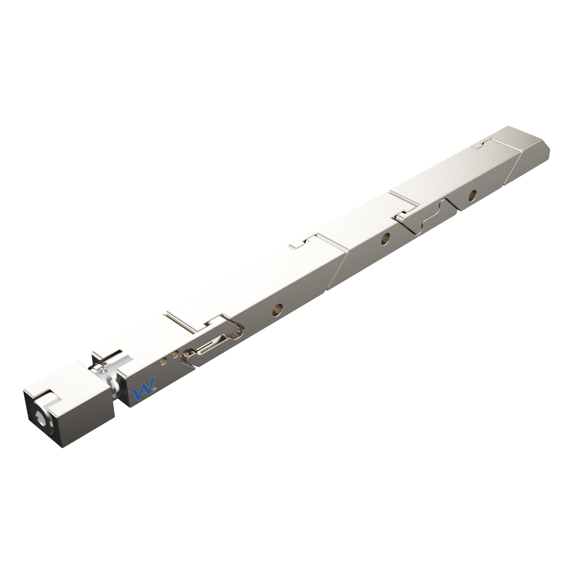 SW5-475-260-365 High Force Wedgelock, segmented long rectulangular hardware component, Electroless Nickel Plated