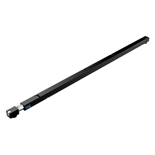 SW5-90-270-250 Max Force Big Boss Wedgelock, segmented long rectulangular hardware component, Black Anodized Finish