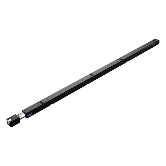 SW5-90-270-250 Max Force Wedgelock, segmented long rectulangular hardware component, Black Anodized Finish