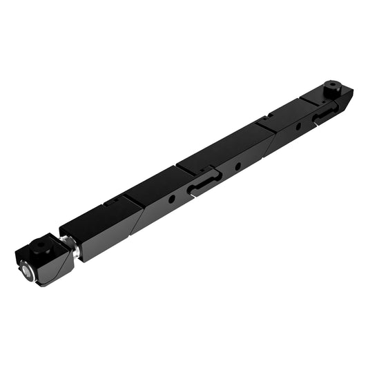 SW7-455-260-365 High Force Big Boss Belleville Wedgelock, segmented long rectulangular hardware component, Black Anodized Finish