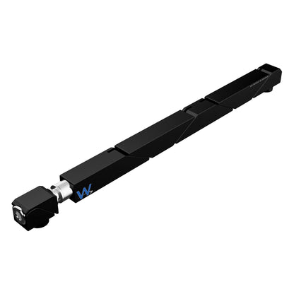 SW7-455-270-250 Max Force Big Boss Belleville Wedgelock, segmented long rectulangular hardware component, Black Anodized Finish