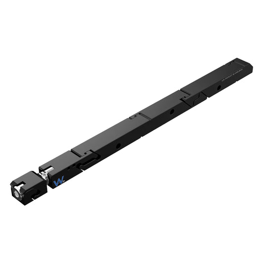 SW7-475-250-300 High Force Belleville #6 Wedgelock, segmented long rectulangular hardware component, Black Anodized Finish