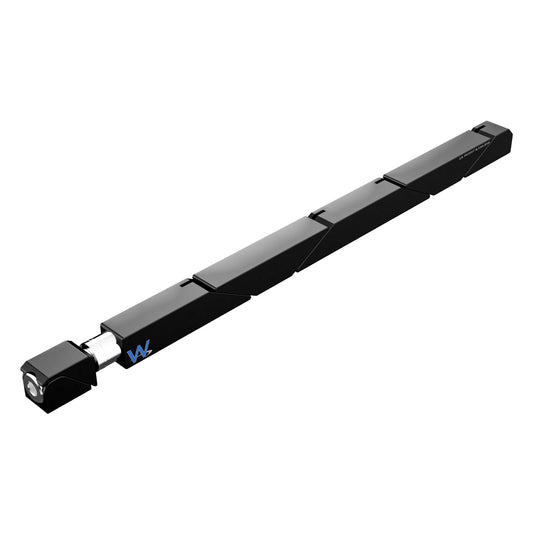 SW7-475-270-250 Max Force Wedgelock, segmented long rectulangular hardware component, Black Anodized Finish