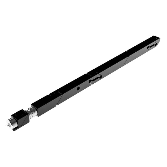 SW7-48-225-225 High Force Belleville Wedgelock, segmented long rectulangular hardware component, Black Anodized Finish