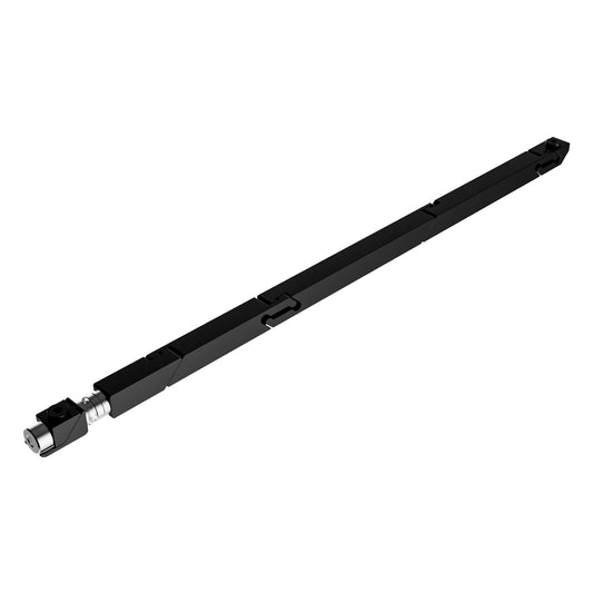 SW7-64-225-225 High Force Belleville Wedgelock, segmented long rectulangular hardware component, Black Anodized Finish