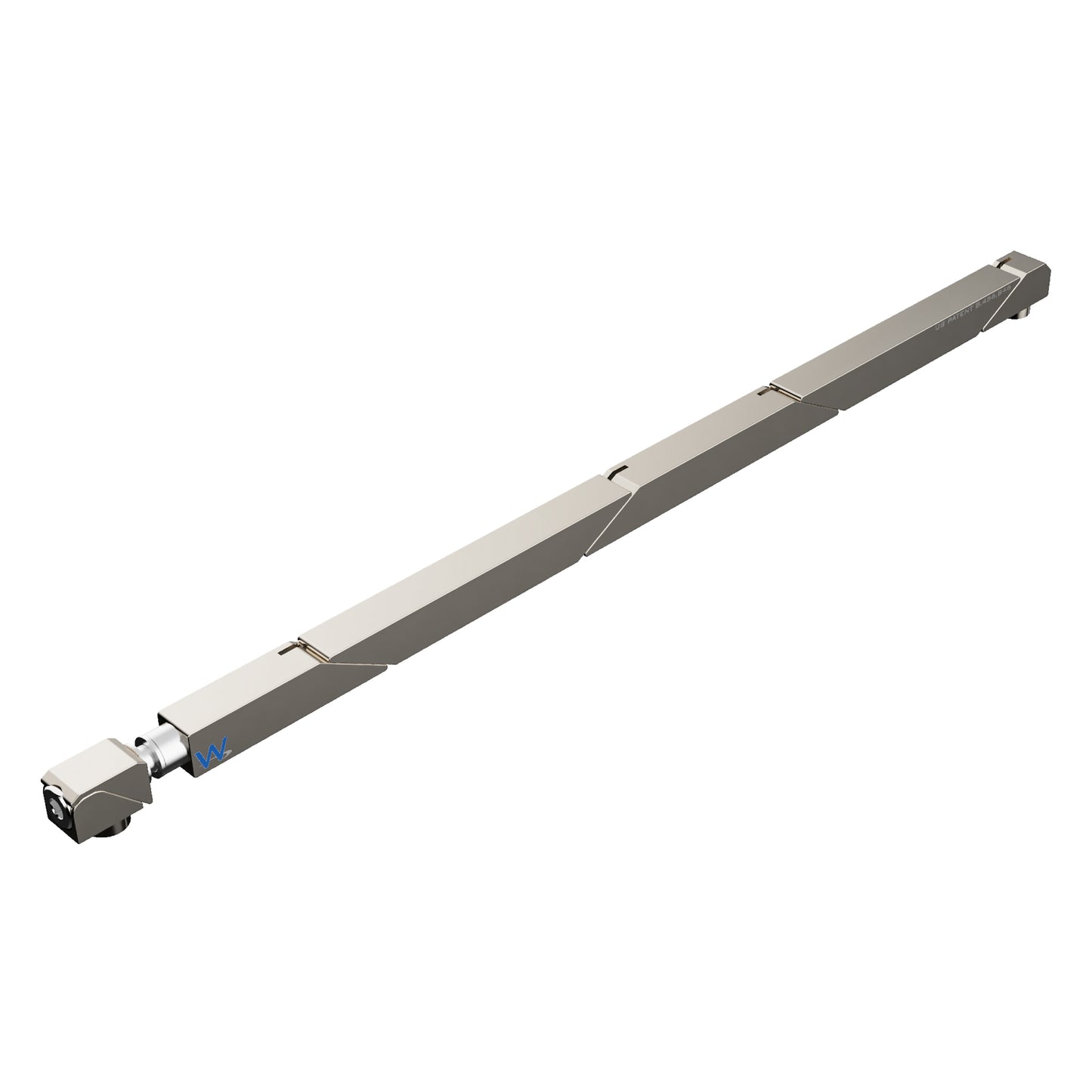 SW7-70-270-250 Max Force Big Boss Wedgelock, segmented long rectulangular hardware component, Electroless Nickel Plated