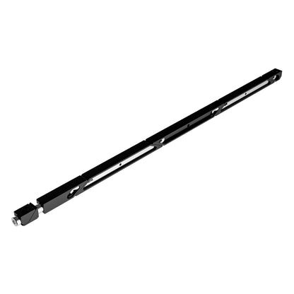 SW7-90-270-250 Max Force Belleville Wedgelock, segmented long rectulangular hardware component, Black Anodized Finish